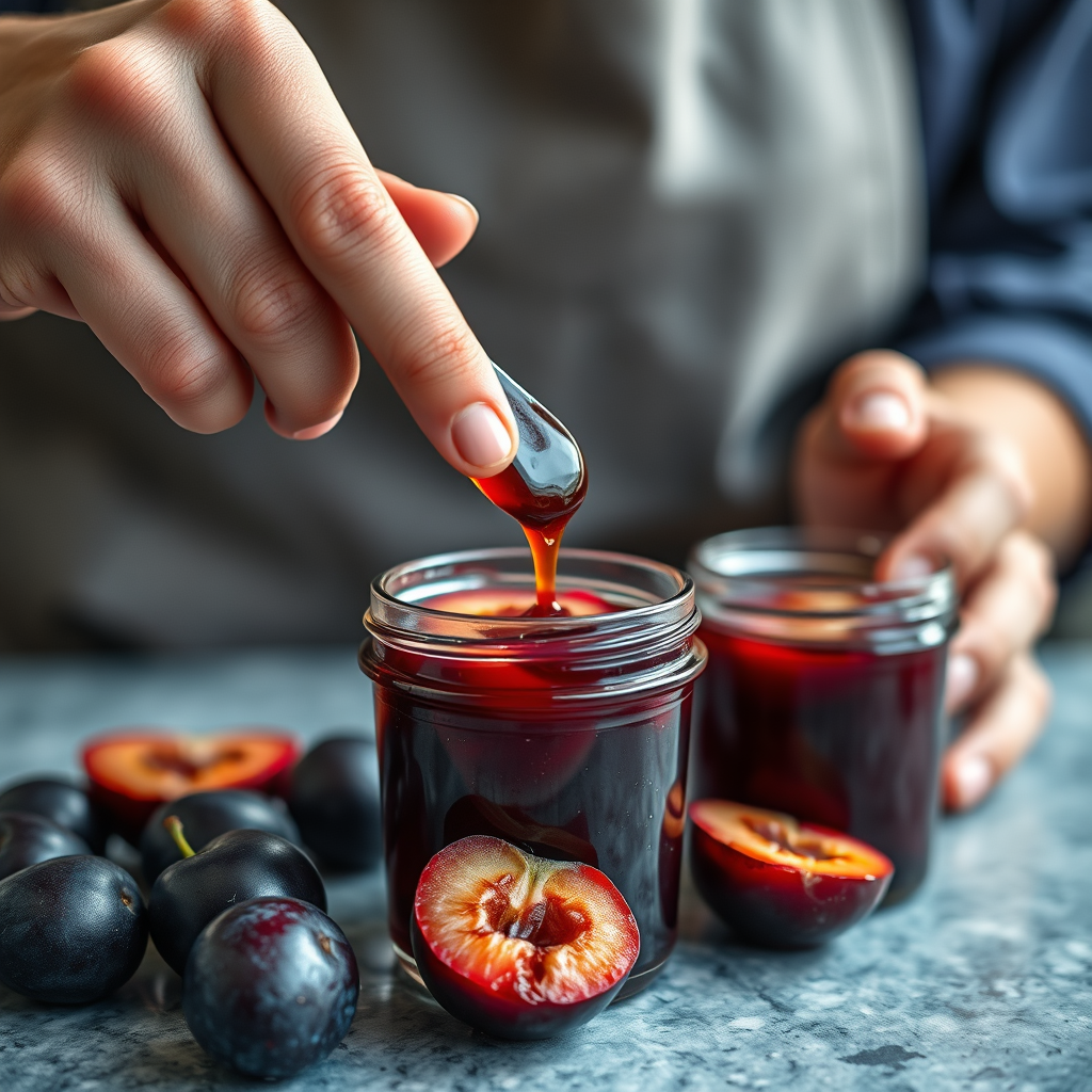 Step-by-Step Protocol - plum jelly jam recipe