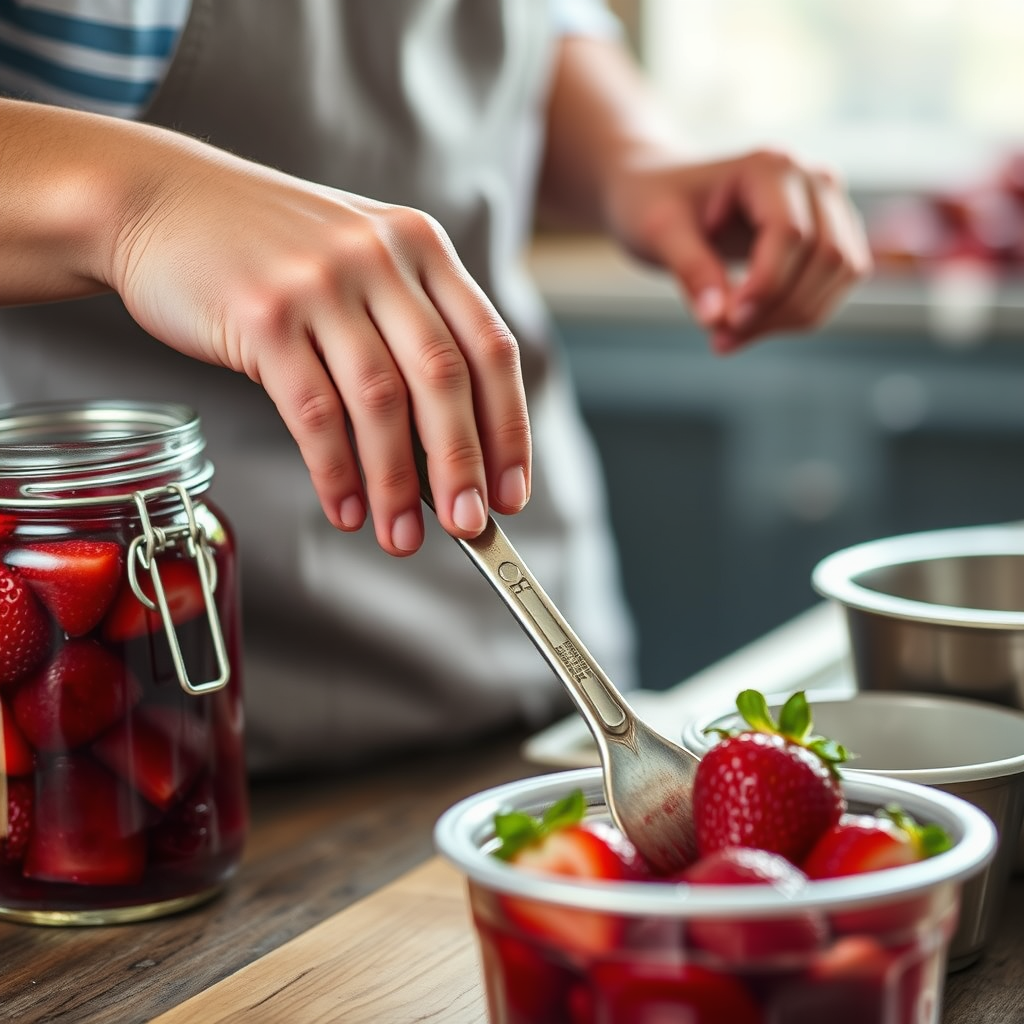 Step-by-Step Protocol - strawberry jam canning recipe