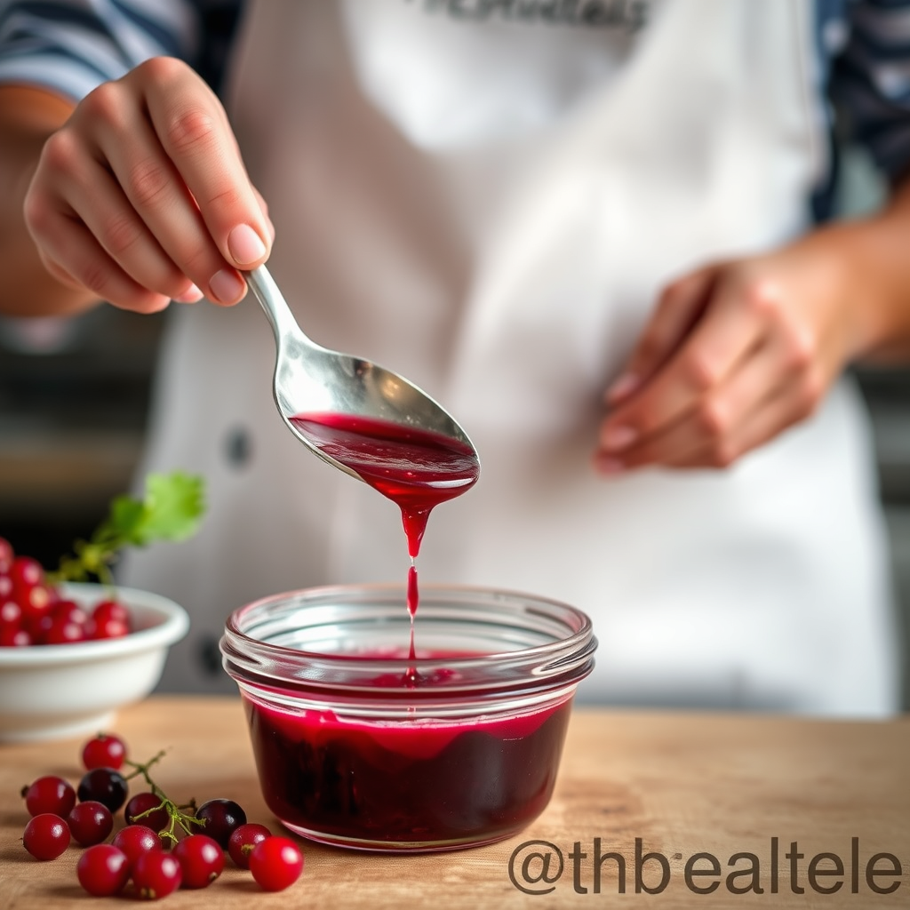 Step-by-Step Protocol - recipe redcurrant jelly