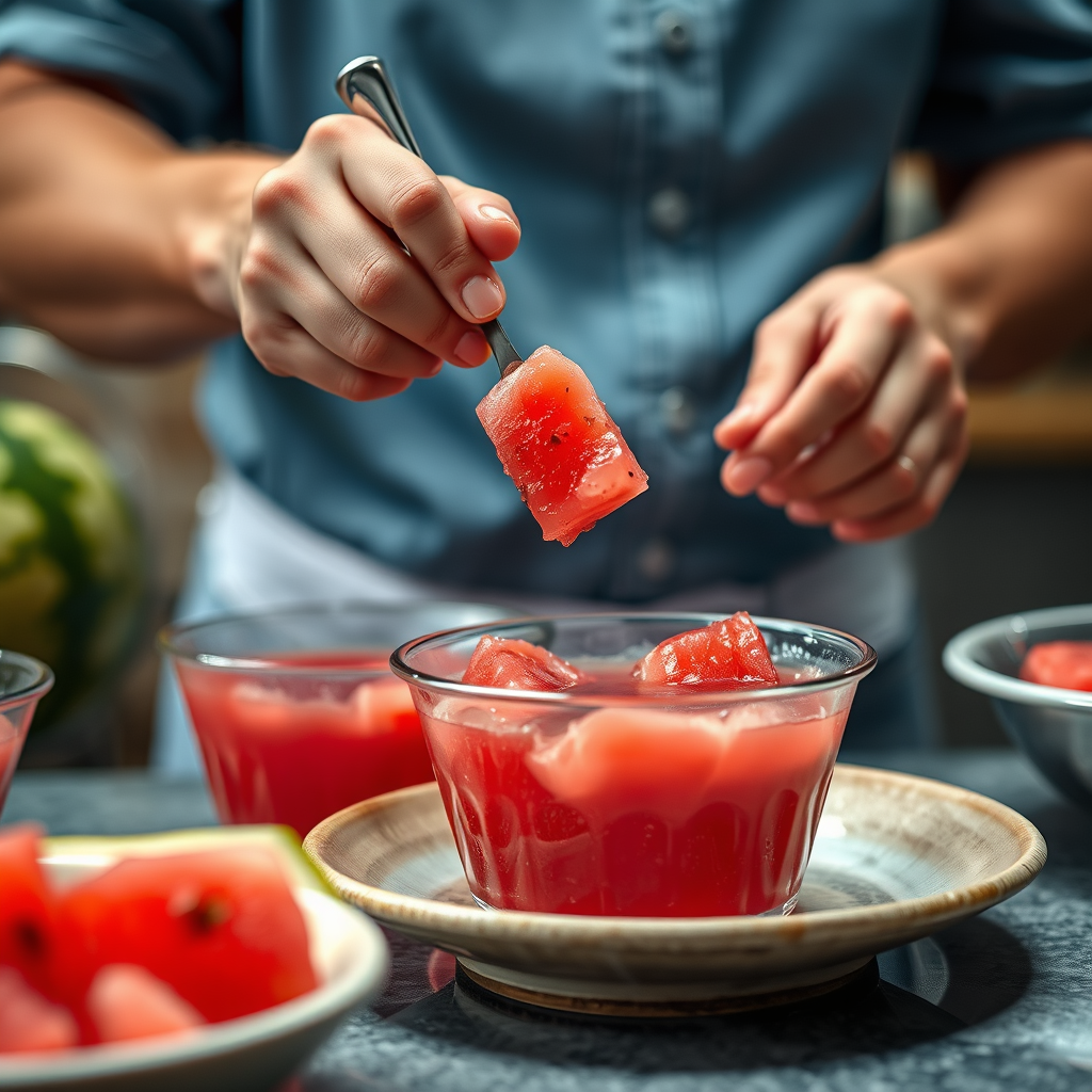 Step-by-Step Protocol - recipe watermelon jelly