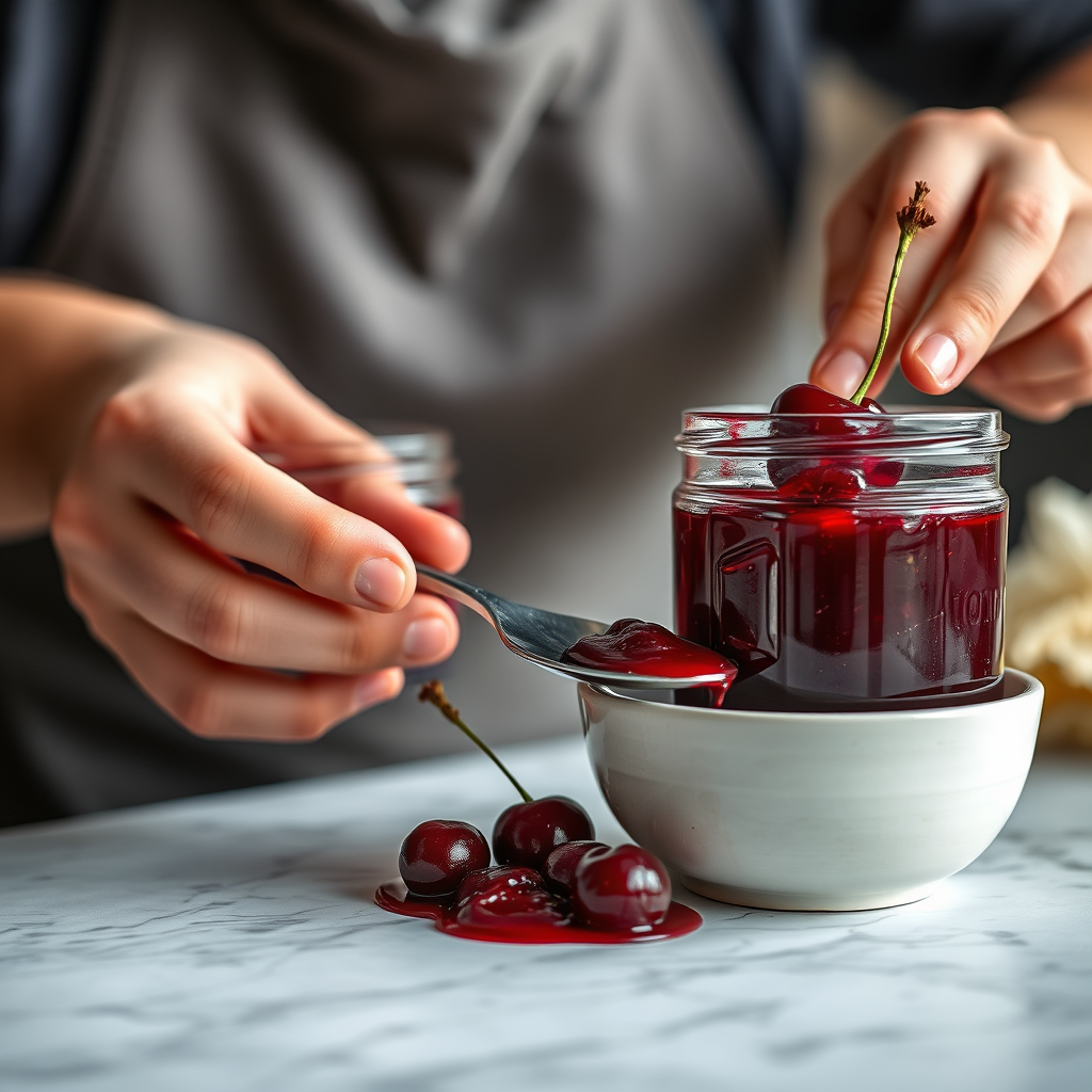 Step-by-Step Protocol - sour cherry jelly recipe
