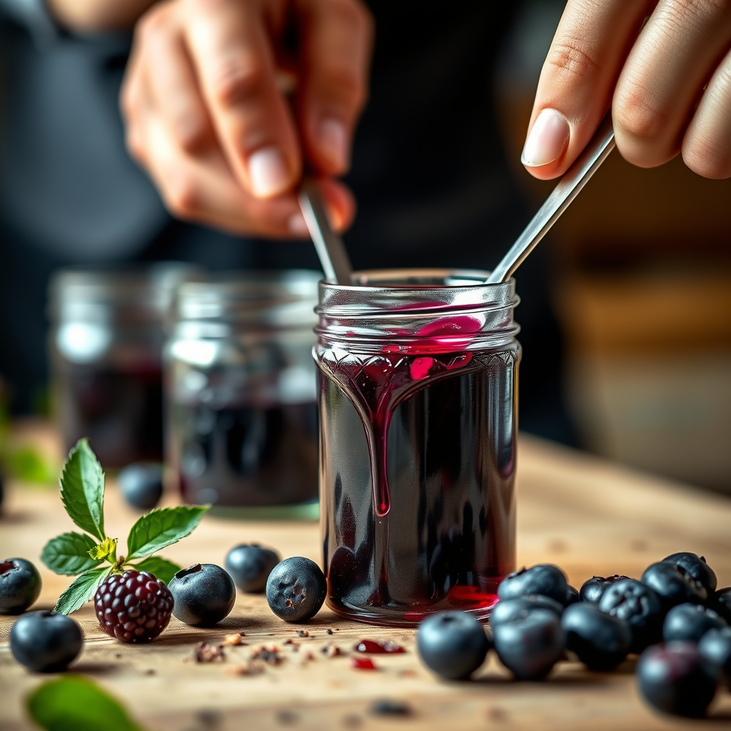Step-by-Step Protocol - blueberry jelly recipe with pectin