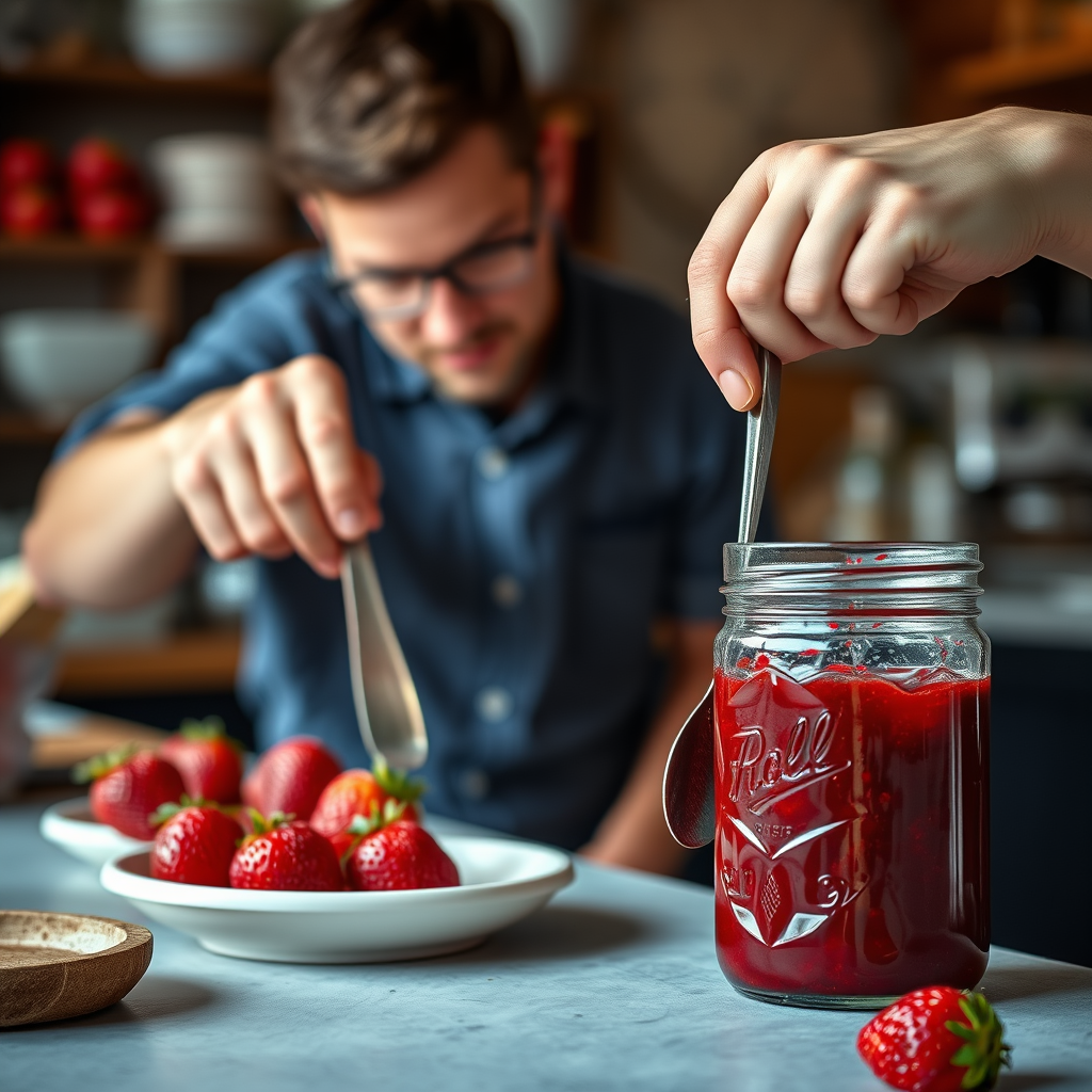 Step-by-Step Protocol - easy strawberry jam recipe