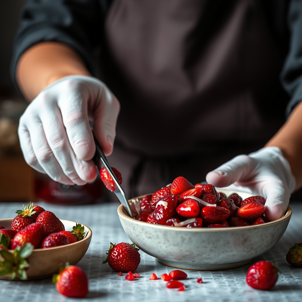 Step-by-Step Protocol - freezer strawberry jam recipe