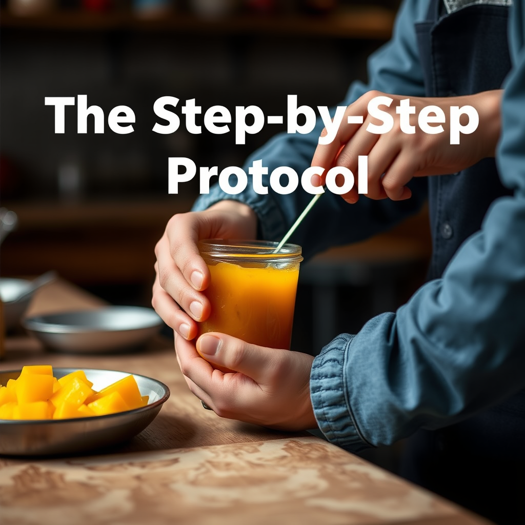 Step-by-Step Protocol - mango jam recipe