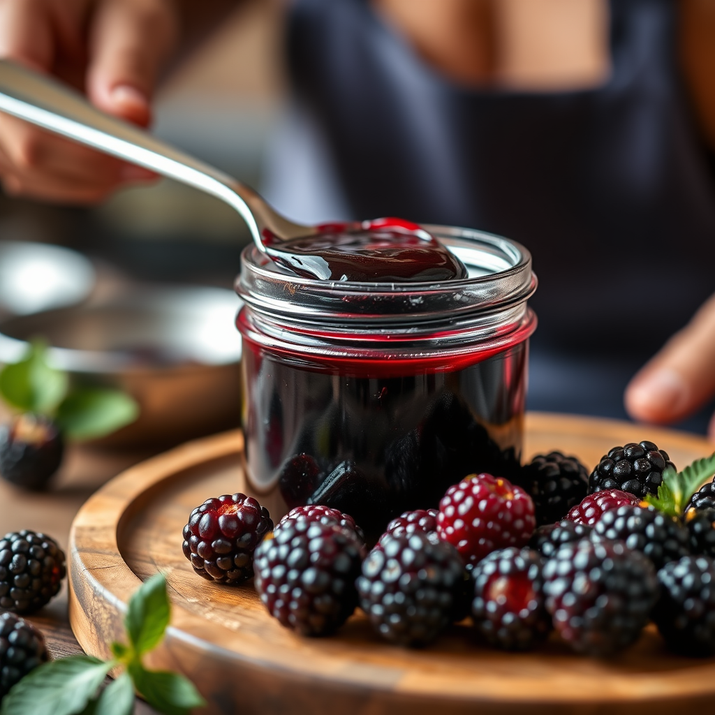 Step-by-Step Protocol - blackberry jam recipe