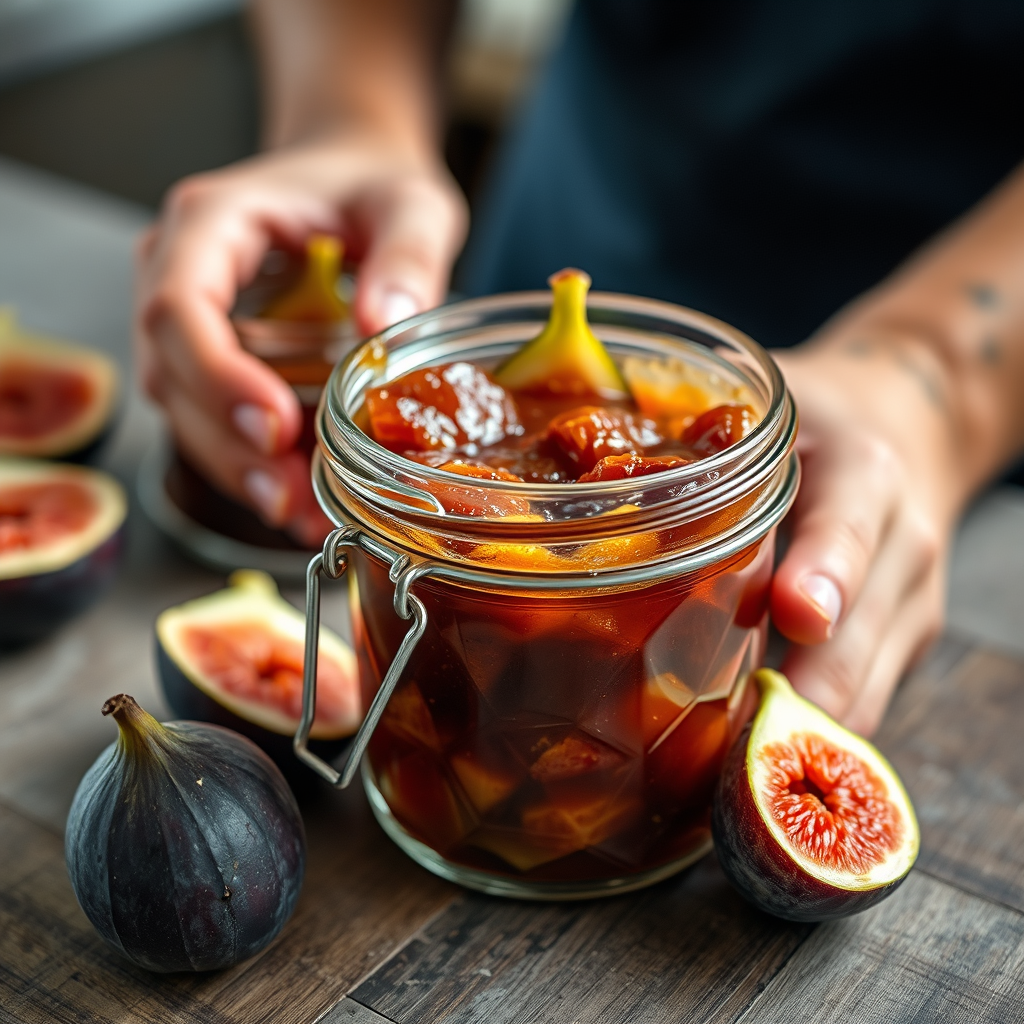 Step-by-Step Protocol - recipe for fig jam