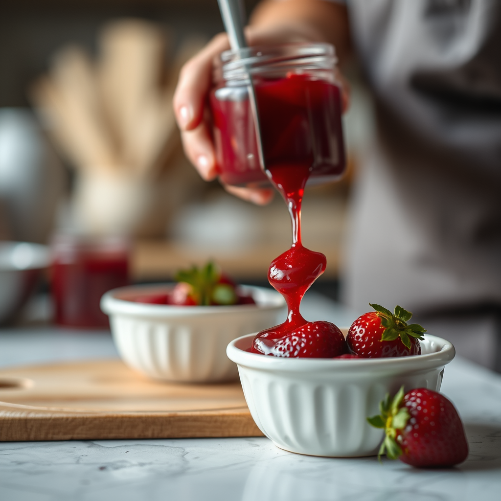 Step-by-Step Protocol - strawberry jam easy recipe