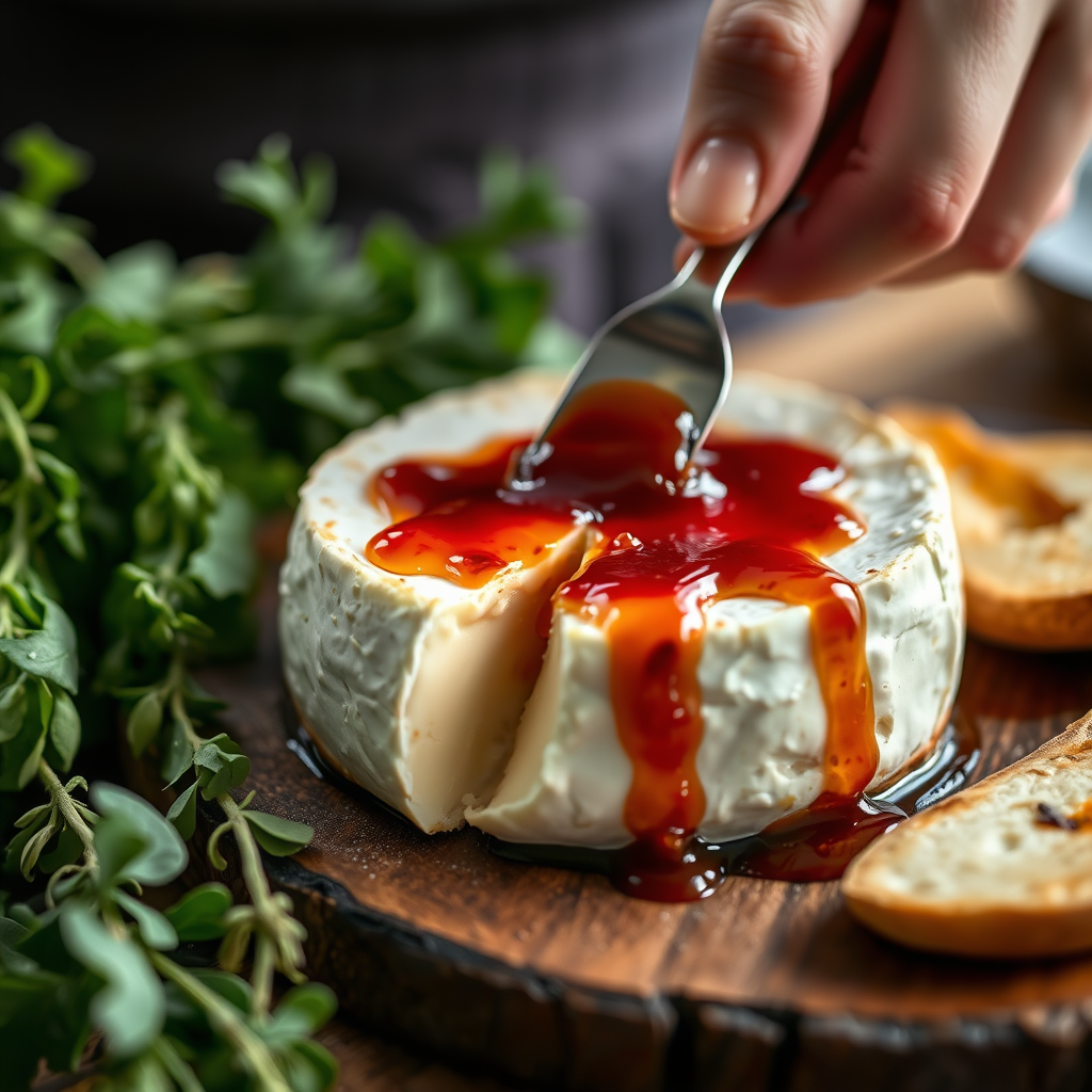 Step-by-Step Protocol - baked brie recipe with jam