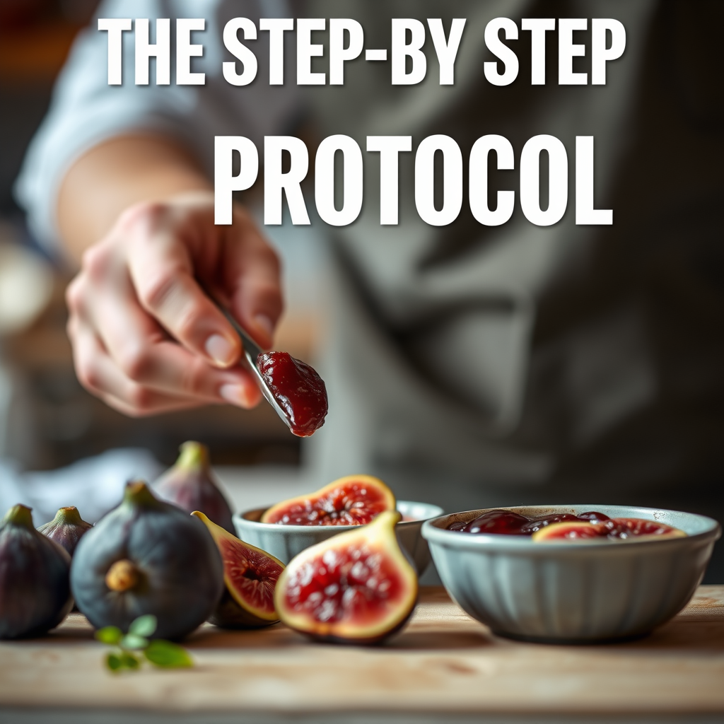 Step-by-Step Protocol - fig jam recipes
