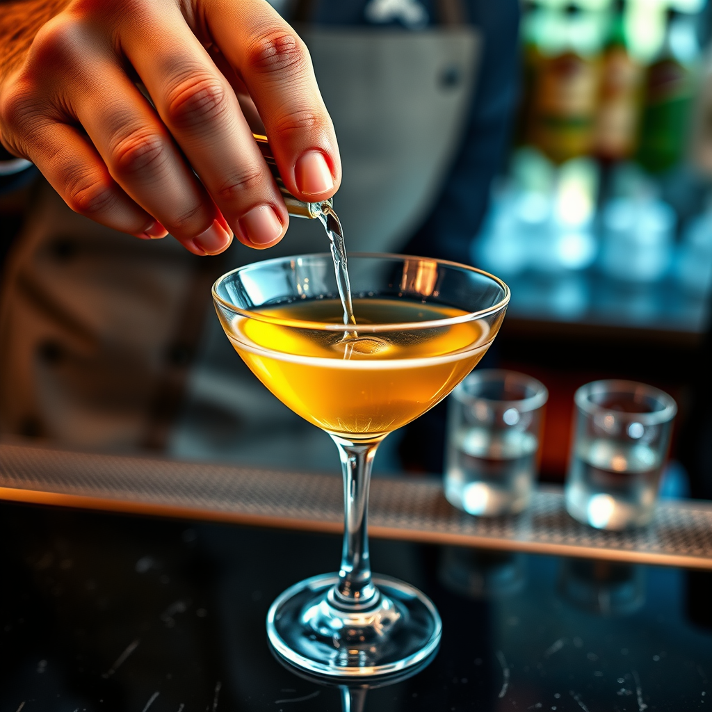 Step-by-Step Protocol - james bond martini recipe