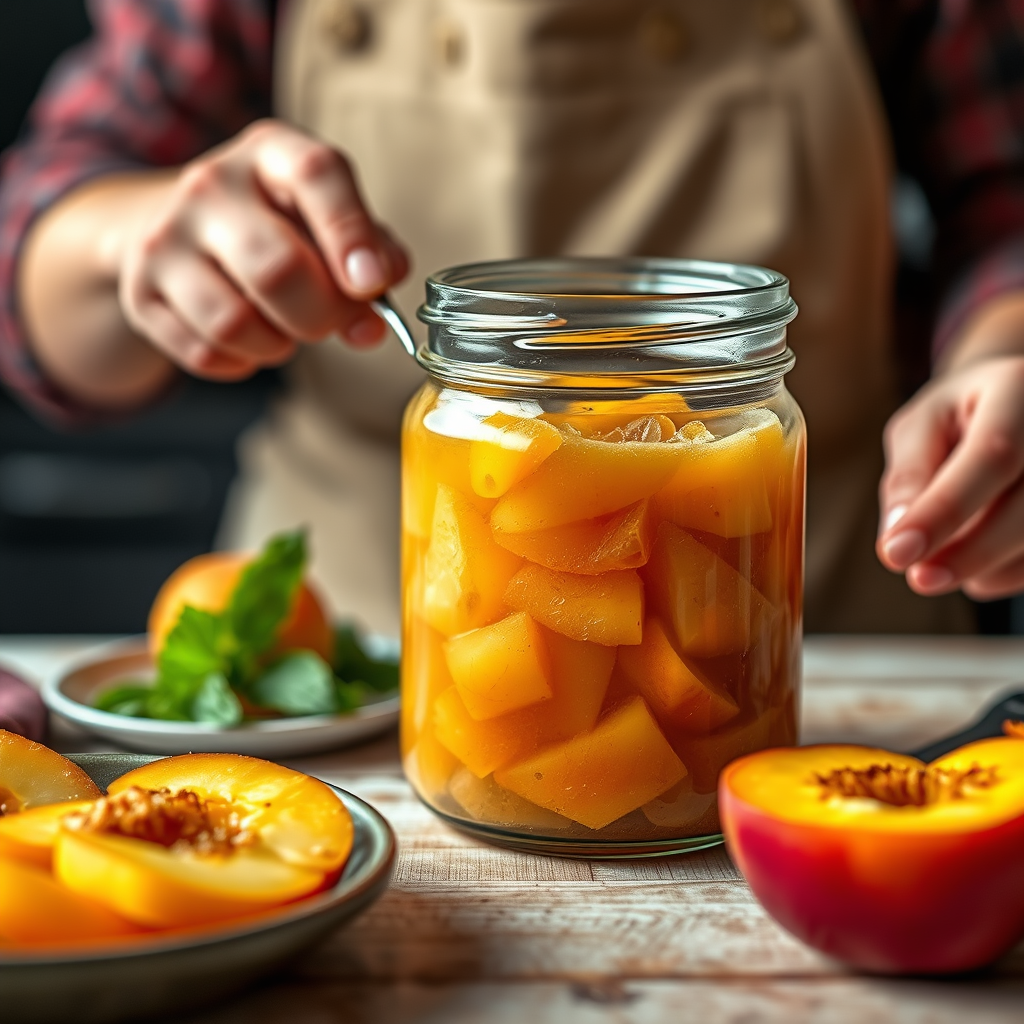 Step-by-Step Protocol - peach jam recipe without pectin