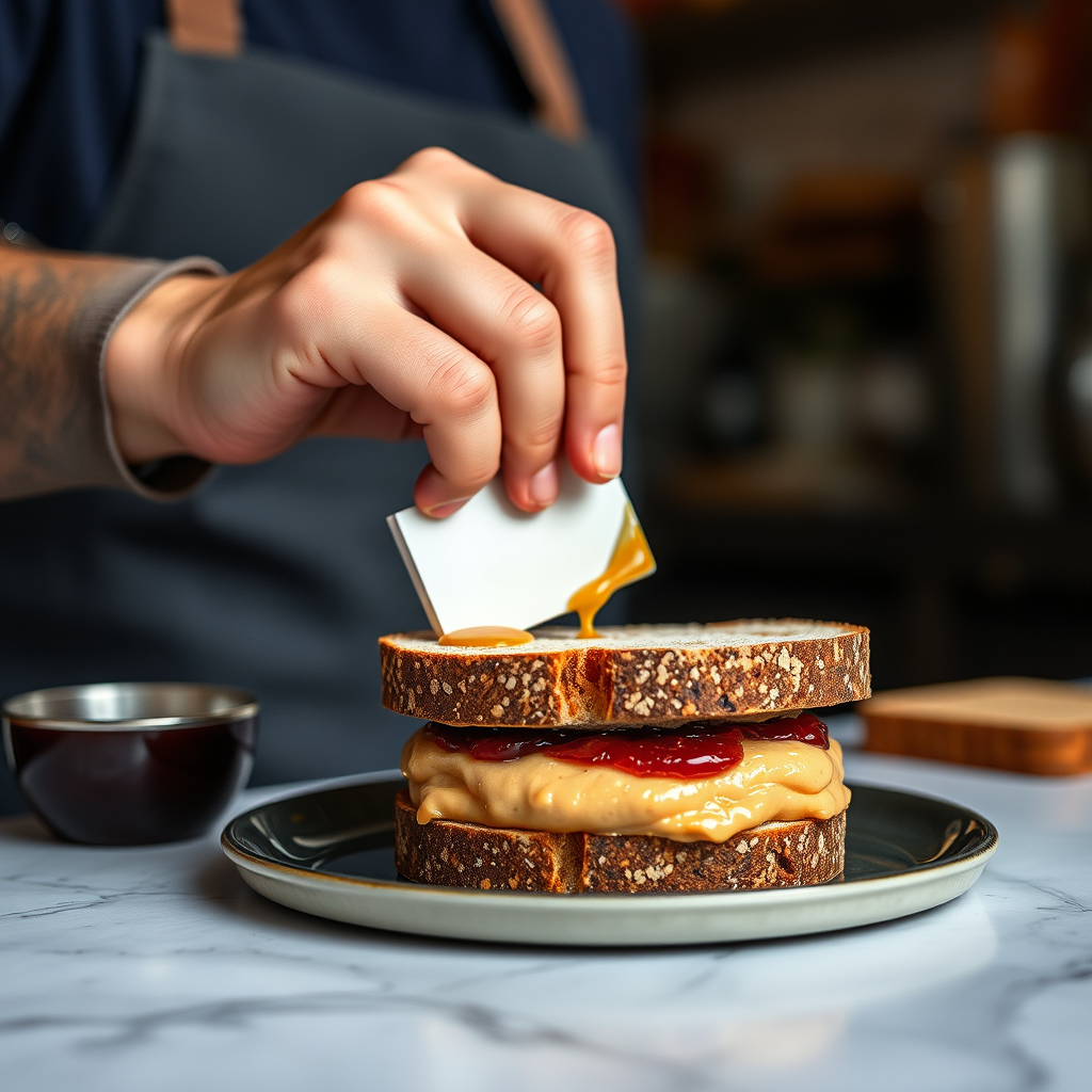 Step-by-Step Protocol - peanut butter and jam sandwich recipe