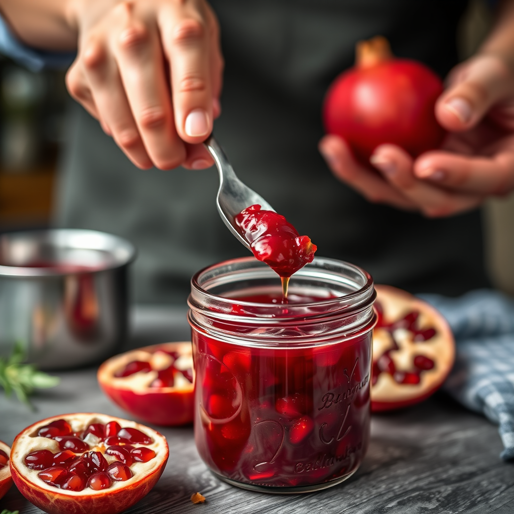 Step-by-Step Protocol - pomegranate jam recipe