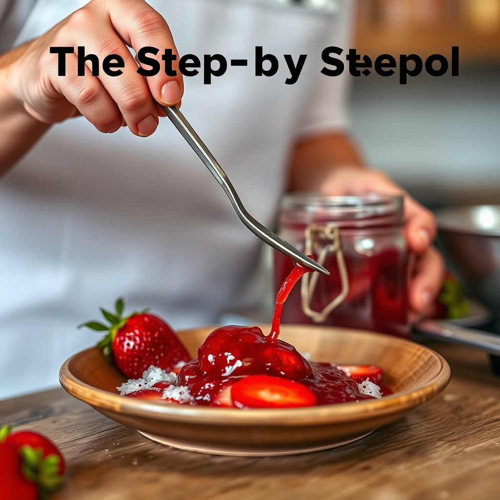 Step-by-Step Protocol - strawberry jam recipe