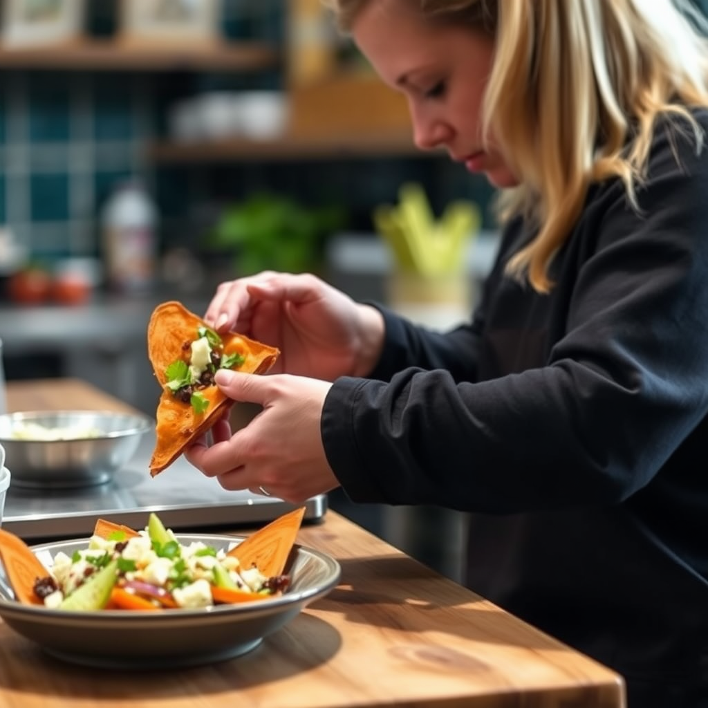 Sweet Potato Nachos - sweet potato nachos recipe