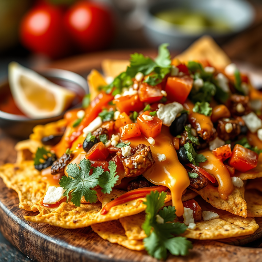 Tasty Toppings - vegan nachos recipe