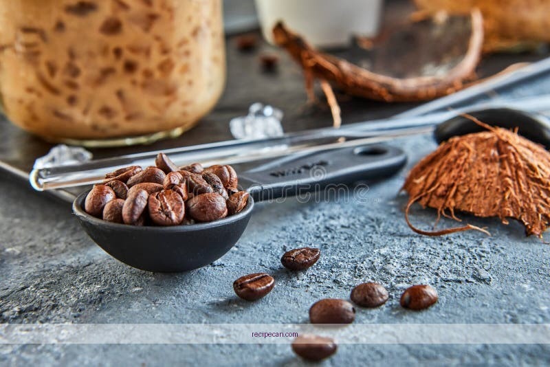 Thai Coffee Ingredients Coffee Beans Milk Sugar Ice Easy Iced Thai Coffee - iced thai coffee recipe