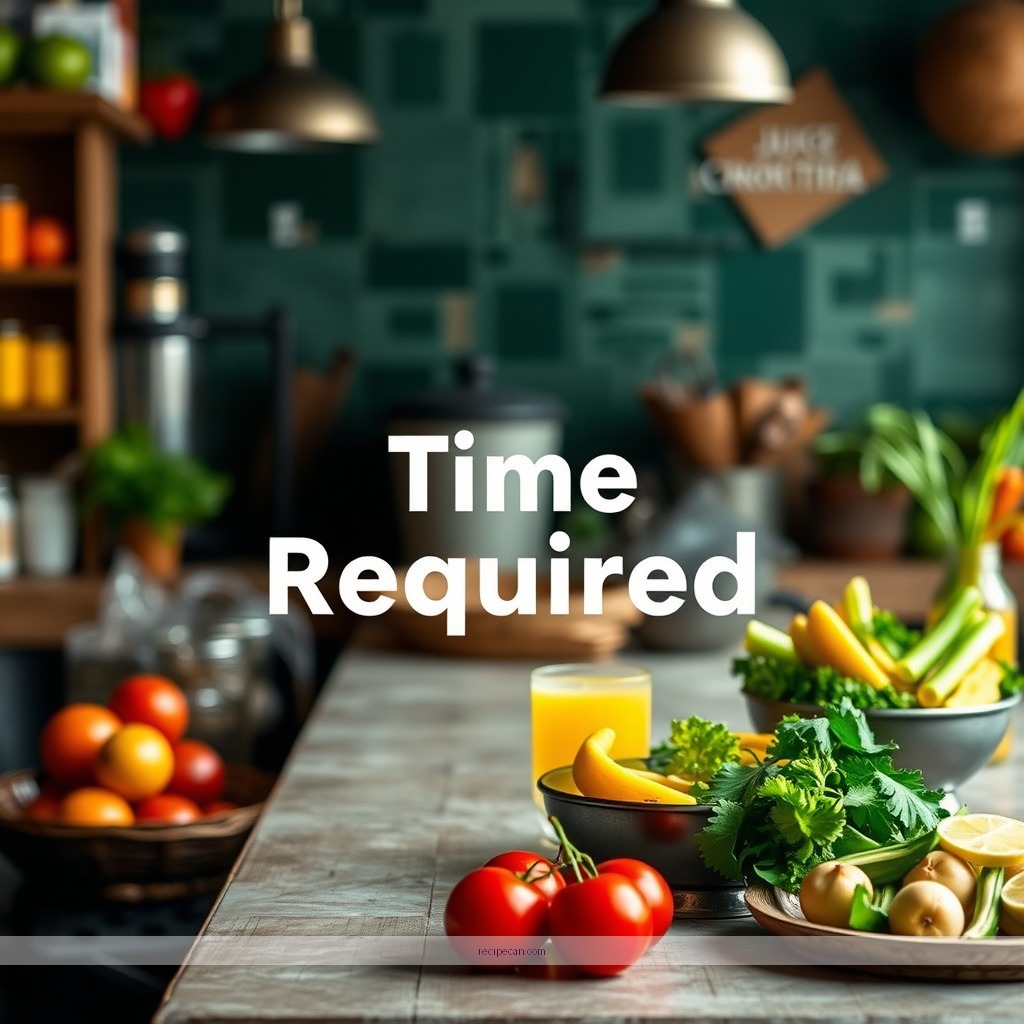 Time Required - 7 day juice cleanse recipes