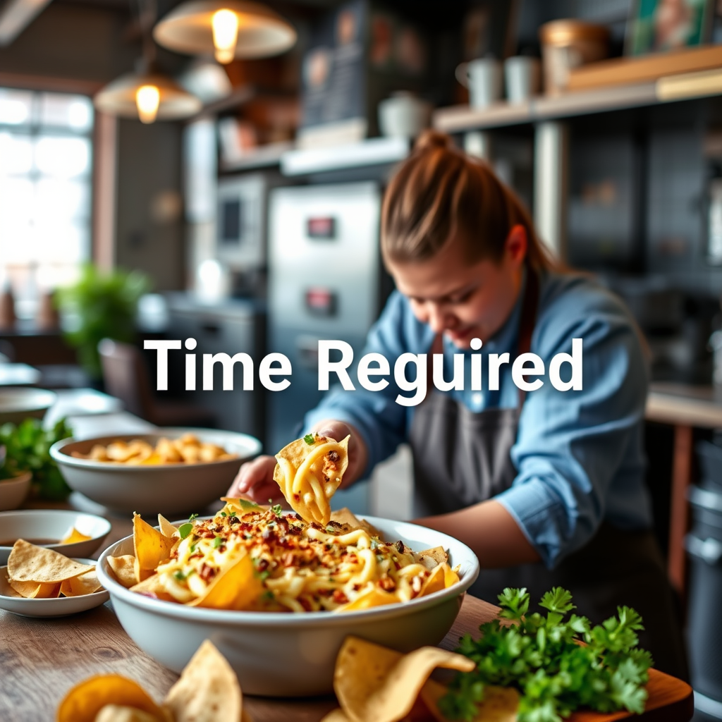 Time Required - keto nacho cheese dip recipe