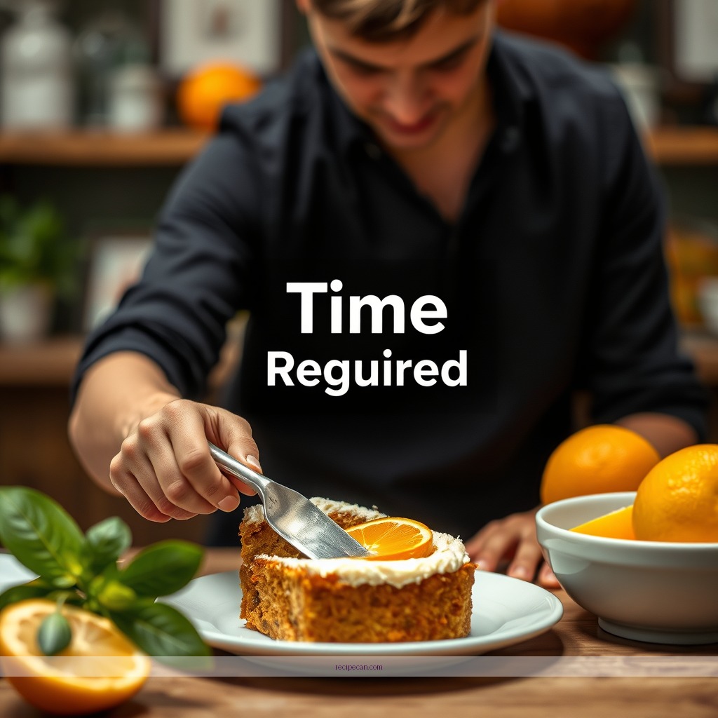 Time Required - cake recipes using orange juice
