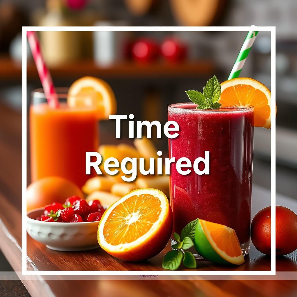 Time Required - caribbean passion jamba juice recipe