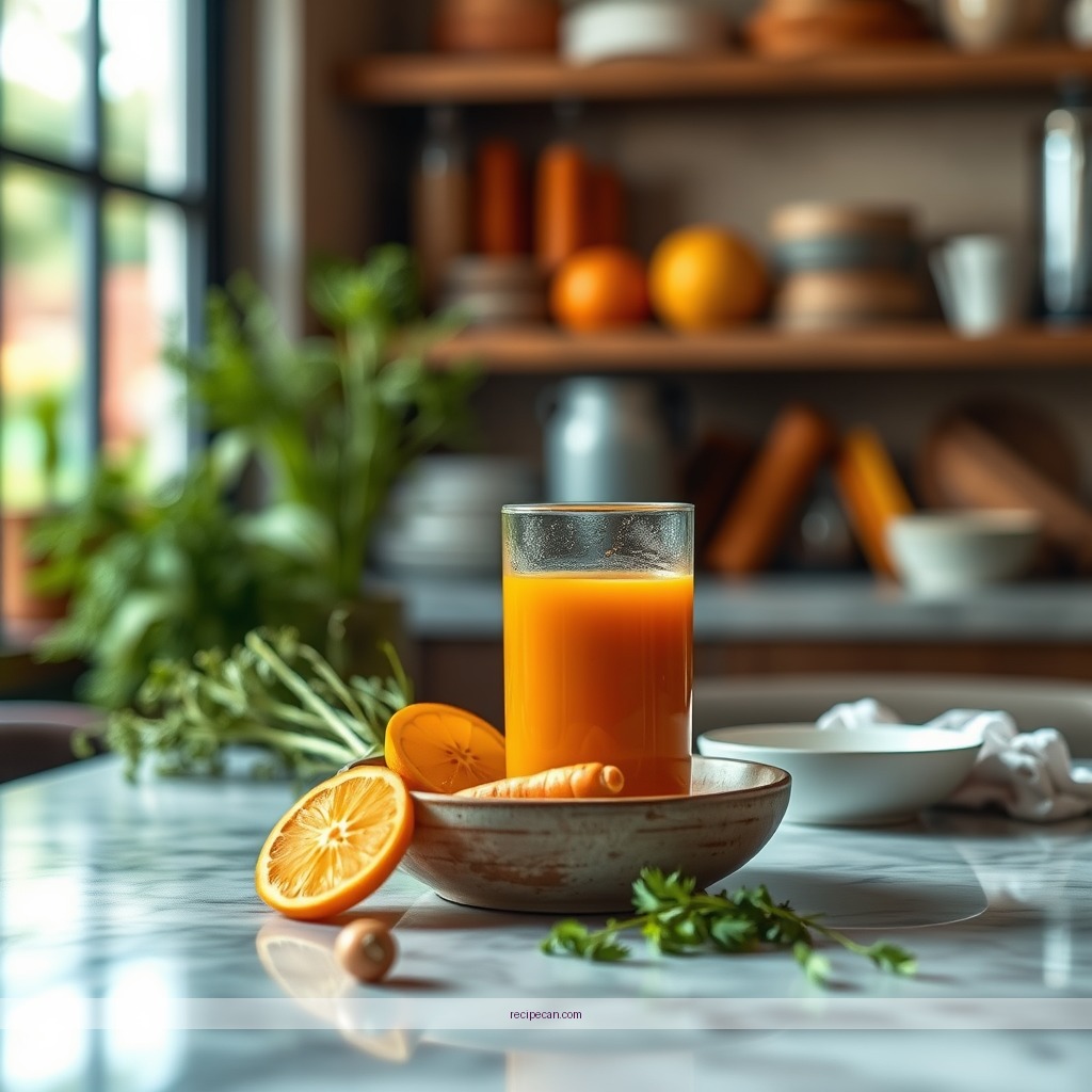 Time Required - carrot and orange juice recipe