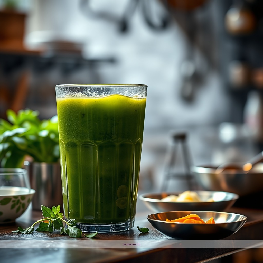 Time Required - green juice recipe blender