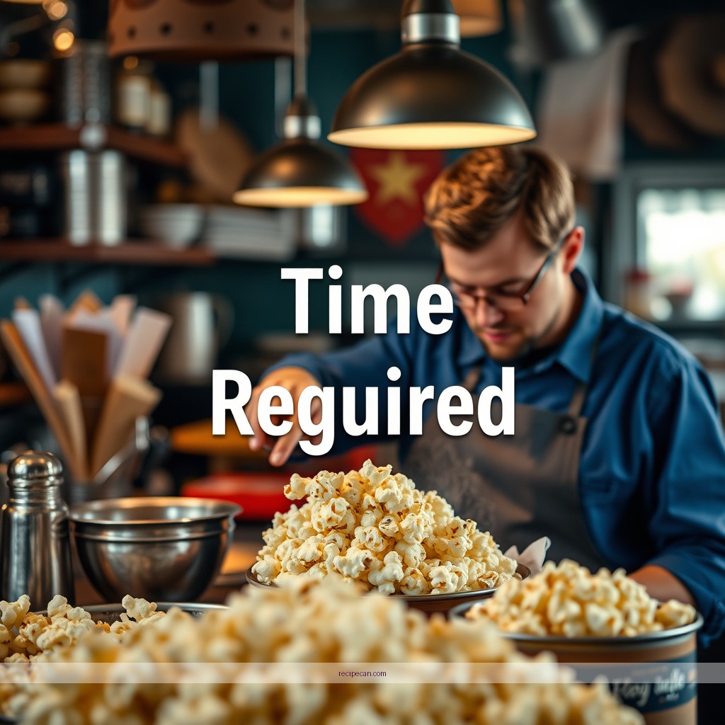 Time Required - great popcorn recipes