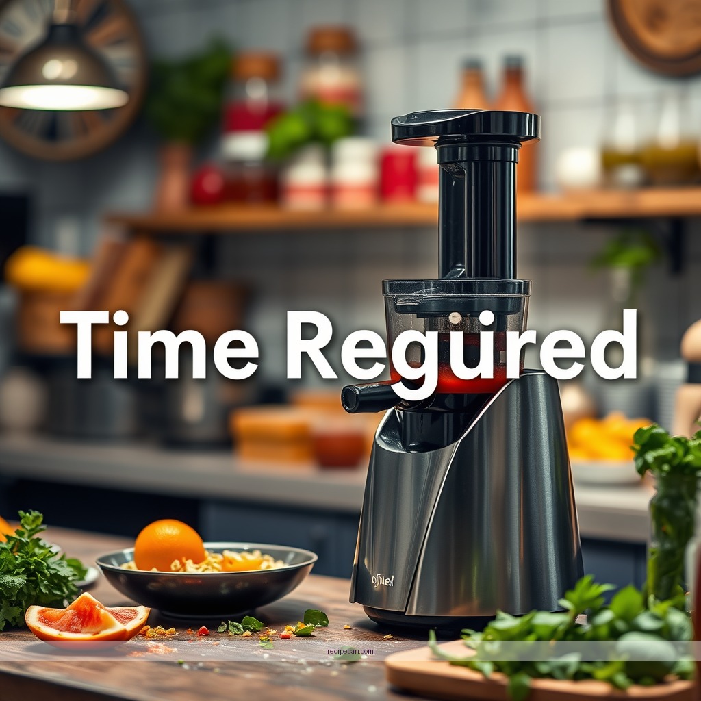 Time Required - juice recipes with juicer