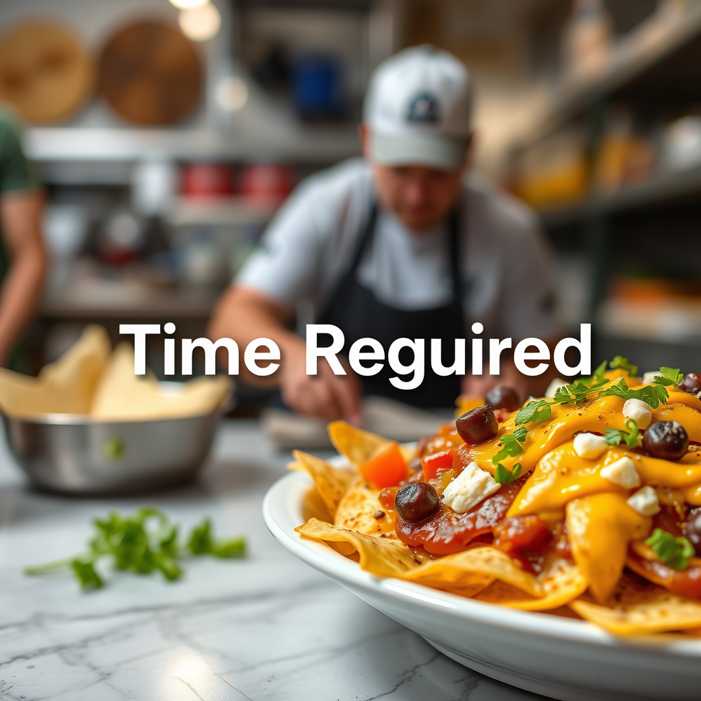 Time Required - velveeta cheese nachos recipe