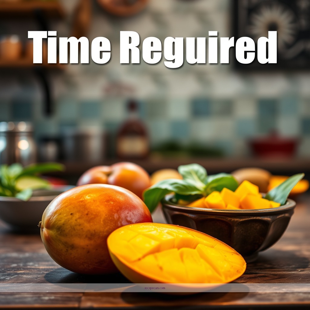 Time Required - juicing recipes mango