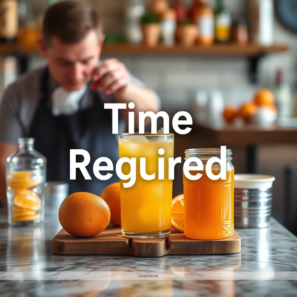 Time Required - orange julius recipe using orange juice
