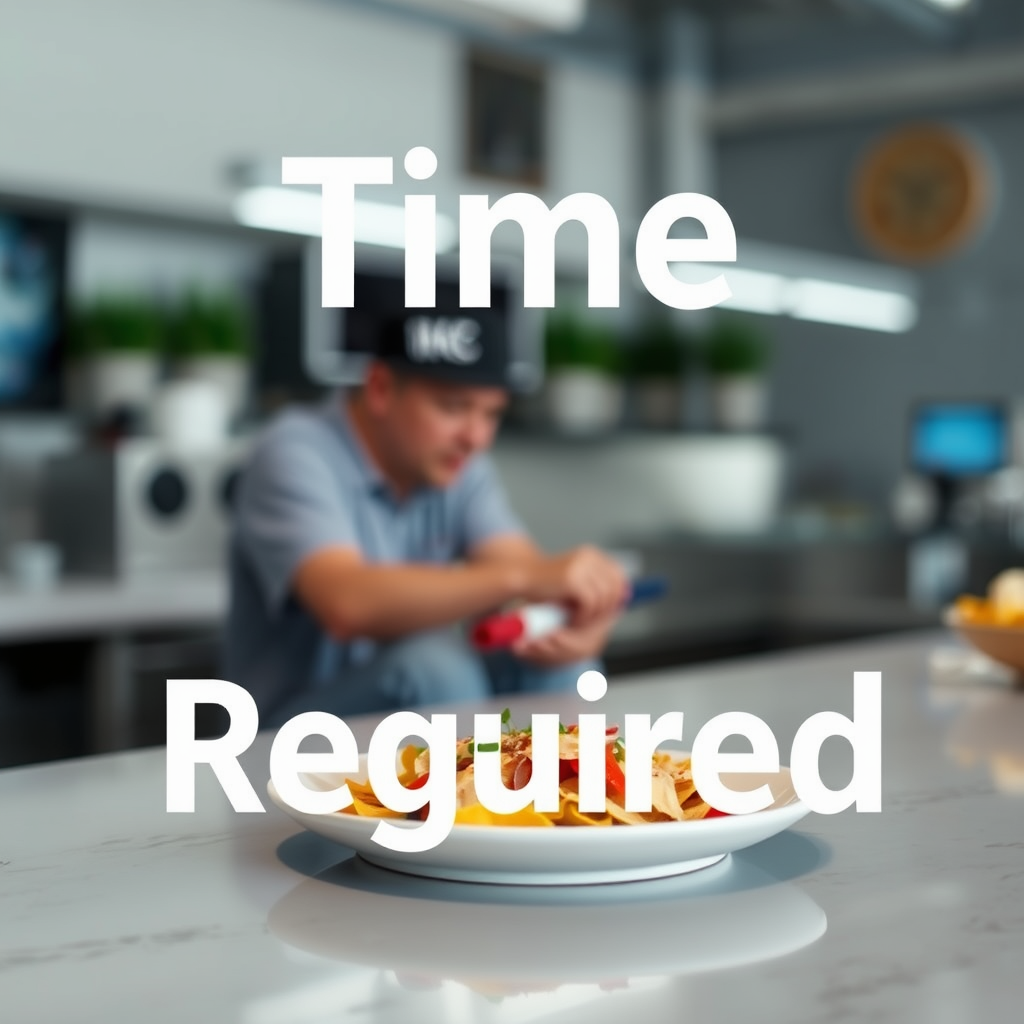 Time Required - air fry nachos recipe