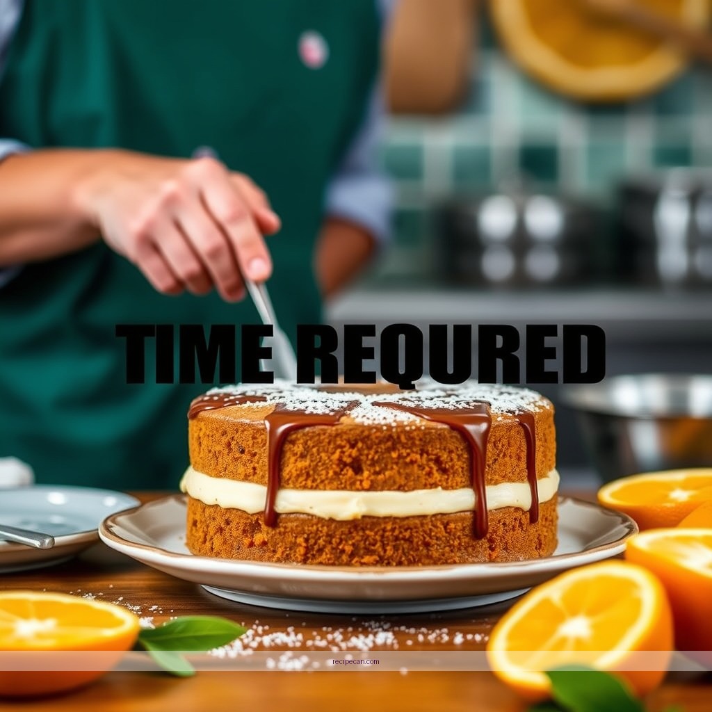 Time Required - recipe orange juice cake
