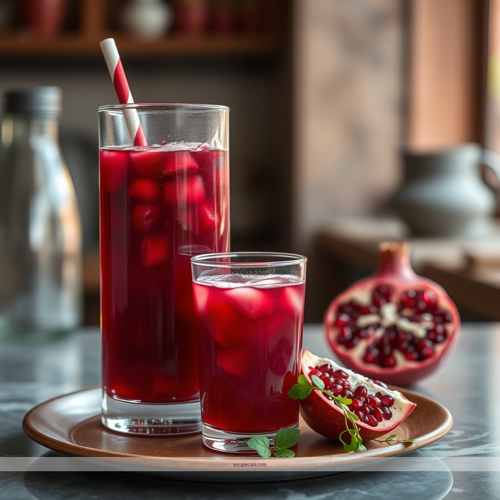Time Required - recipe pomegranate juice