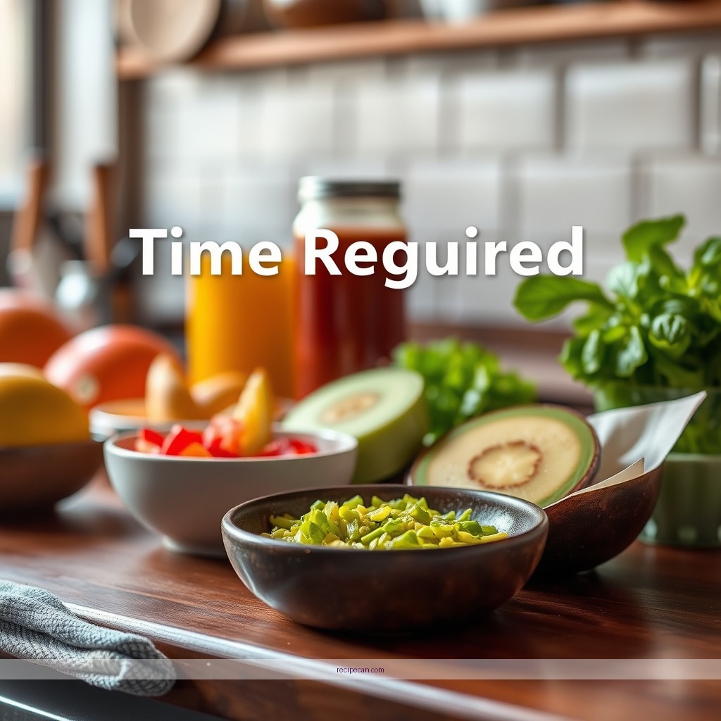 Time Required - simple juicing recipes