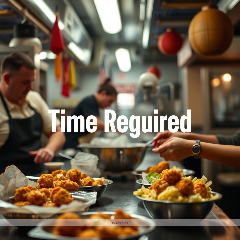 Time Required - recipes with popcorn chicken