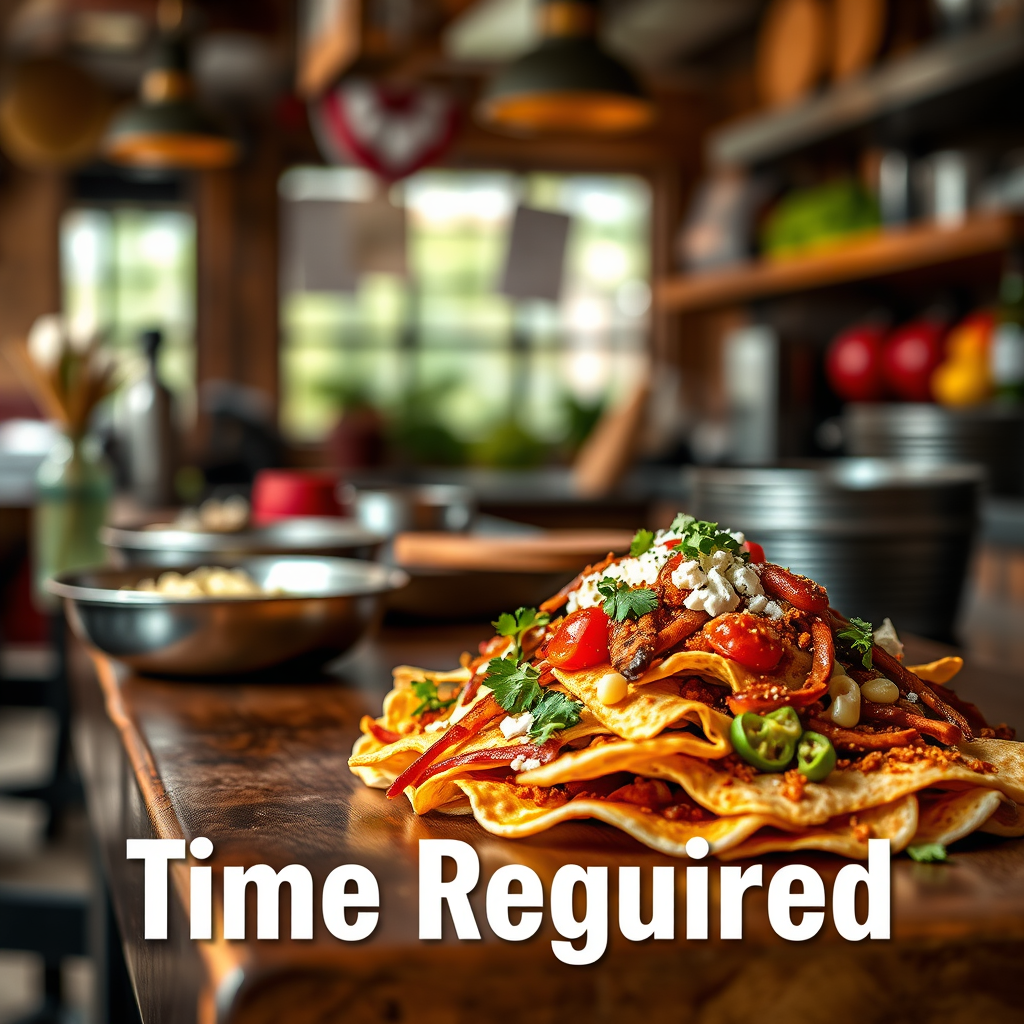 Time Required - mexican nachos recipe