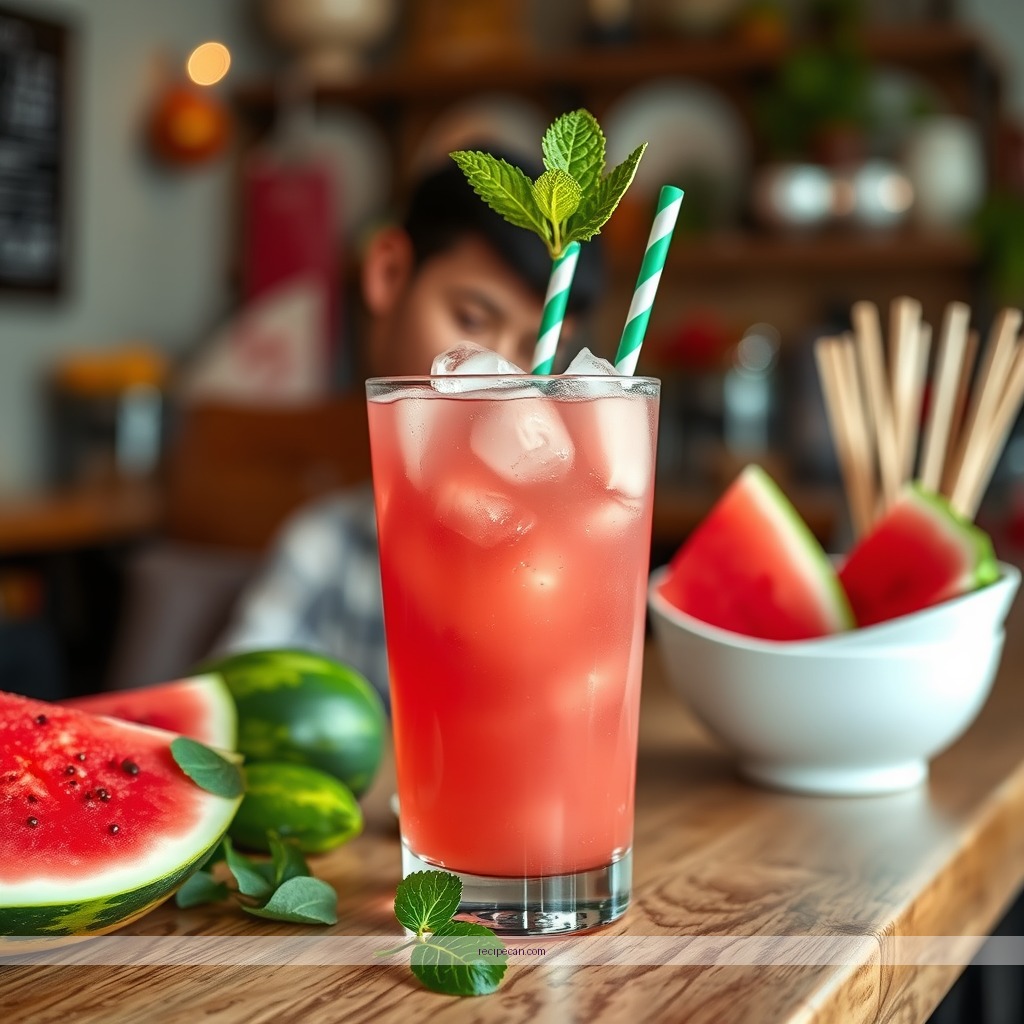 Time Required - watermelon juice drink recipe