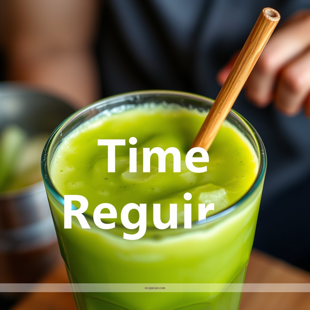 Time Required - wheatgrass juice recipe