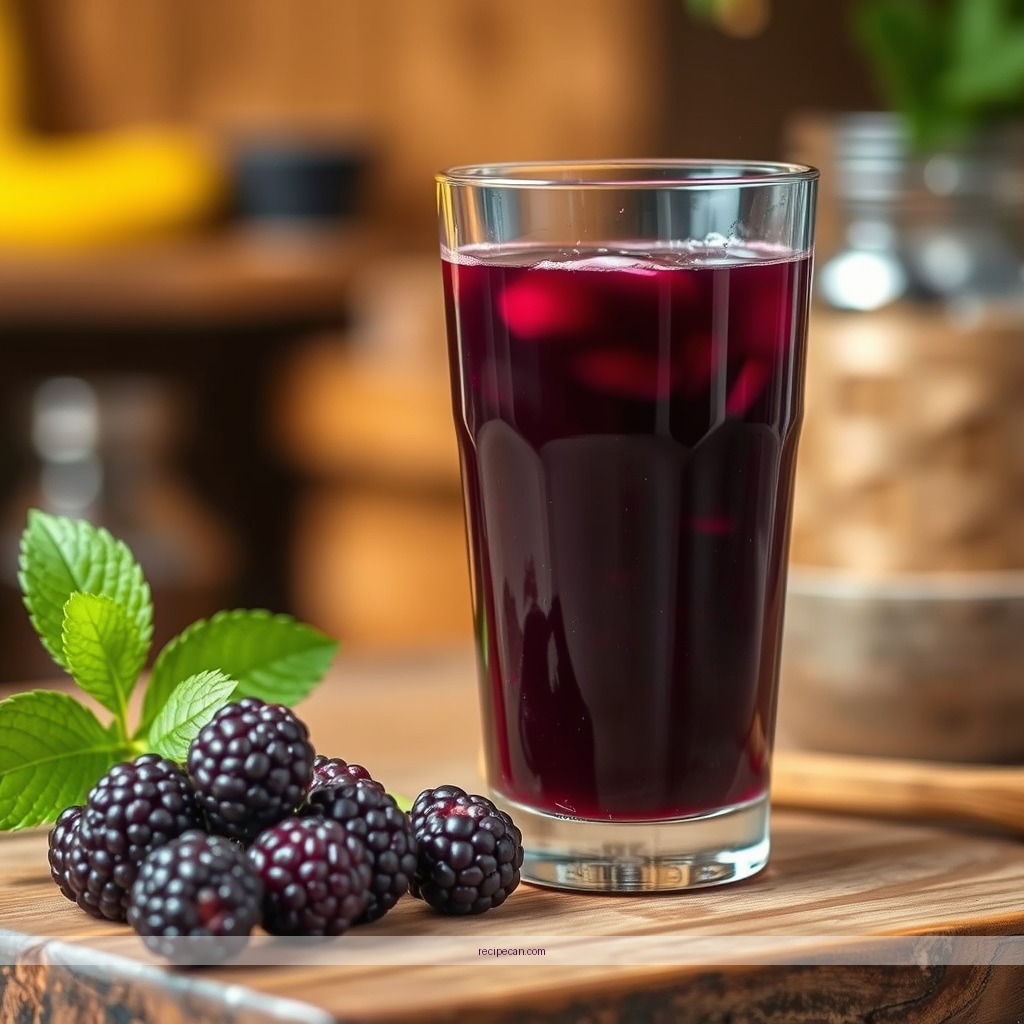 Time Required - blackberry fruit juice recipe