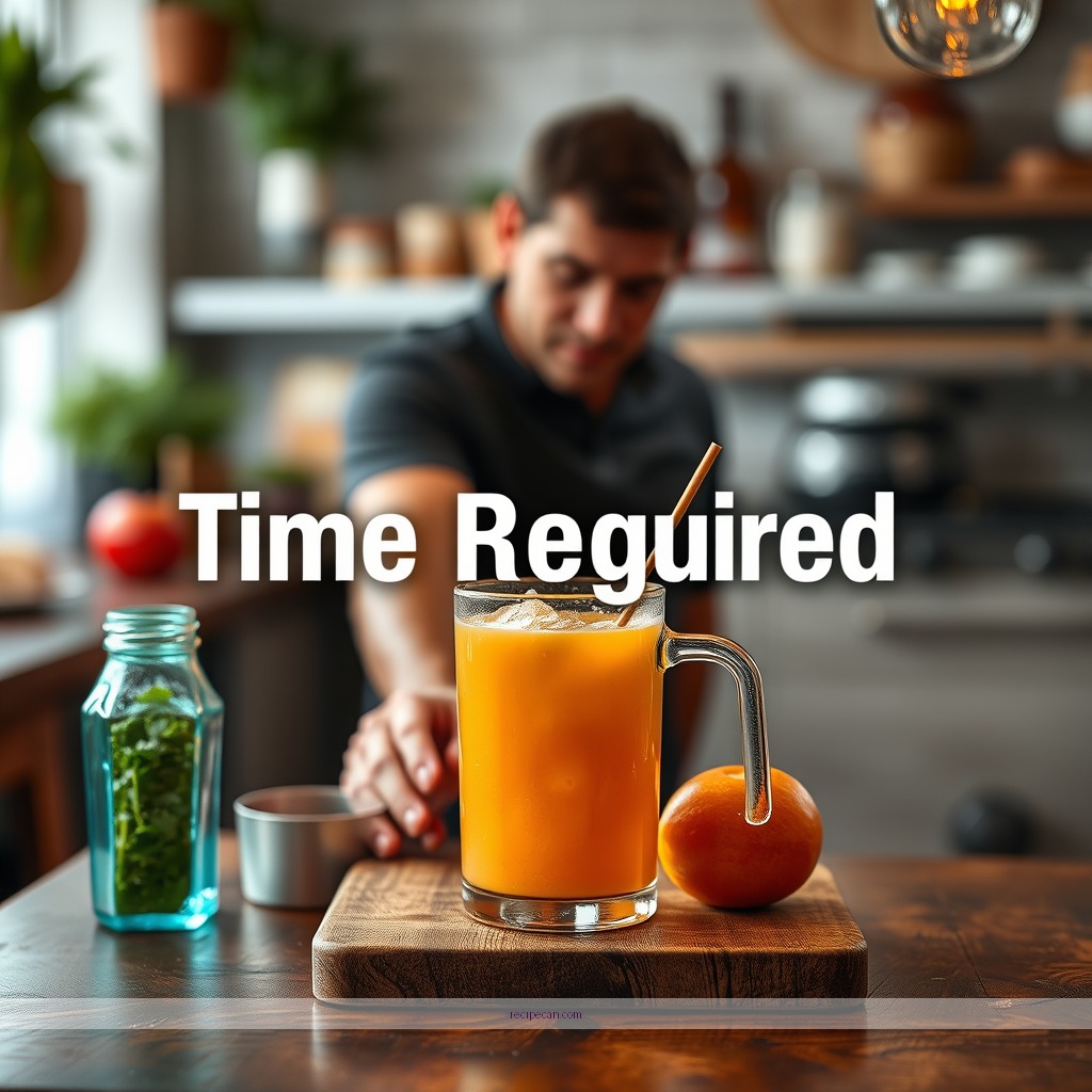 Time Required - fresh juice recipe