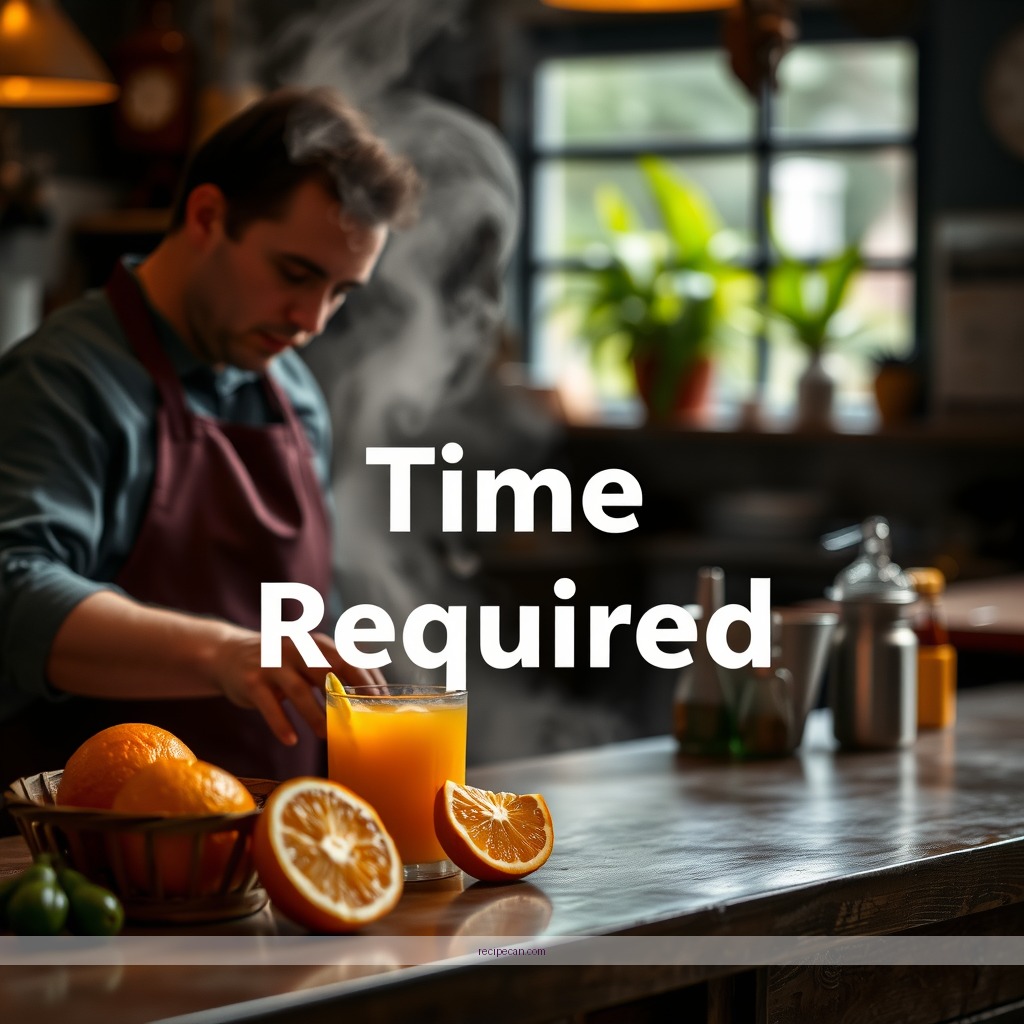 Time Required - fresh orange juice recipe