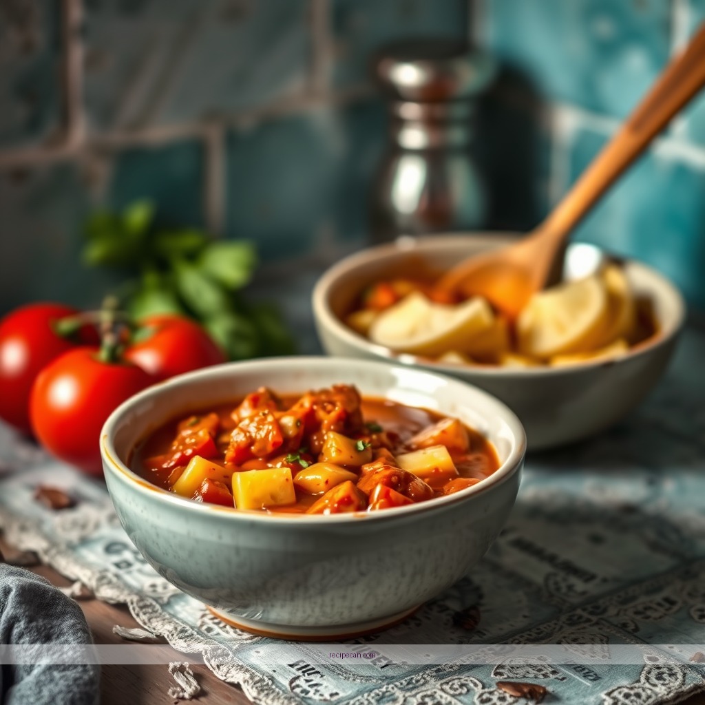 Time Required - goulash recipe with tomato juice