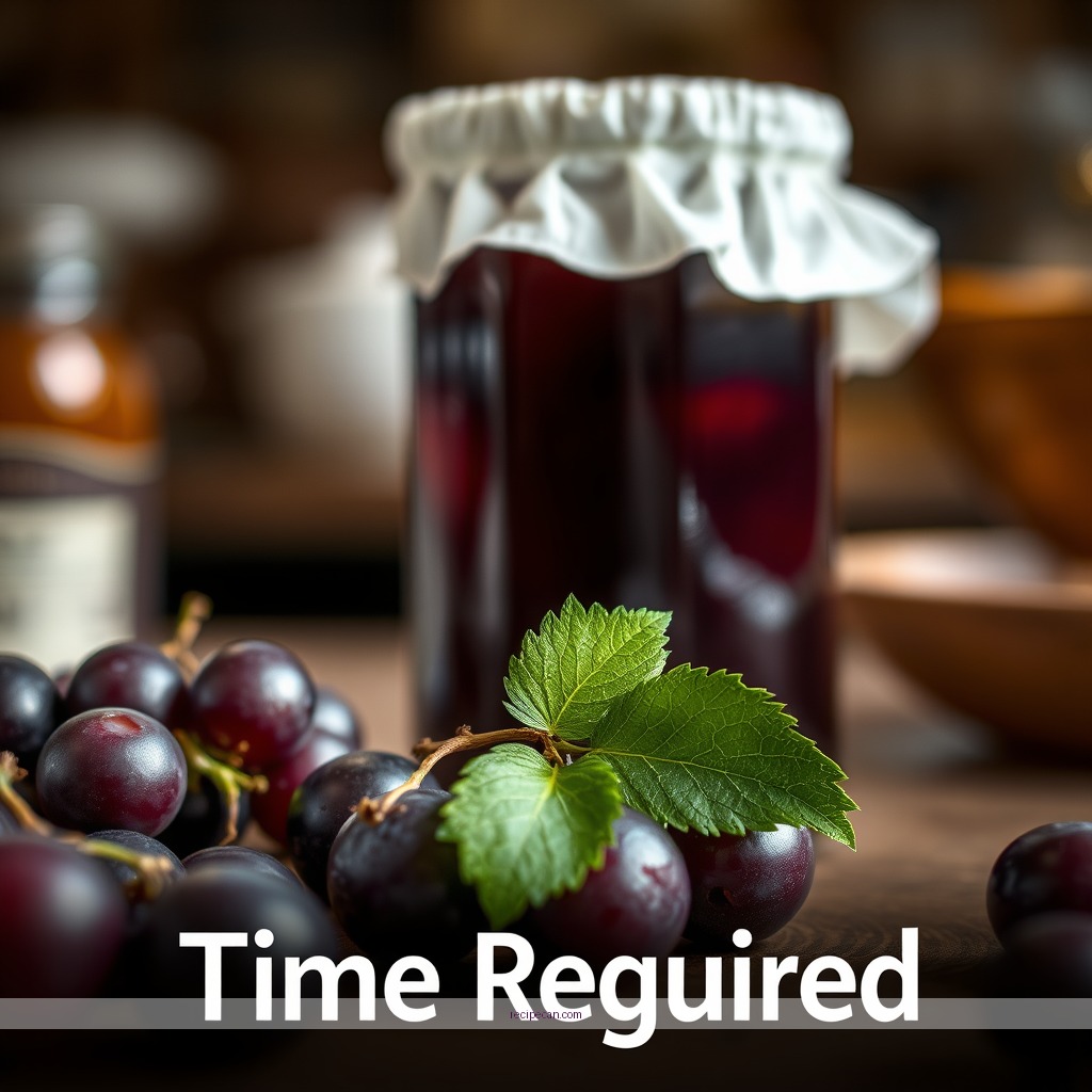 Time Required - grape jelly from juice recipe