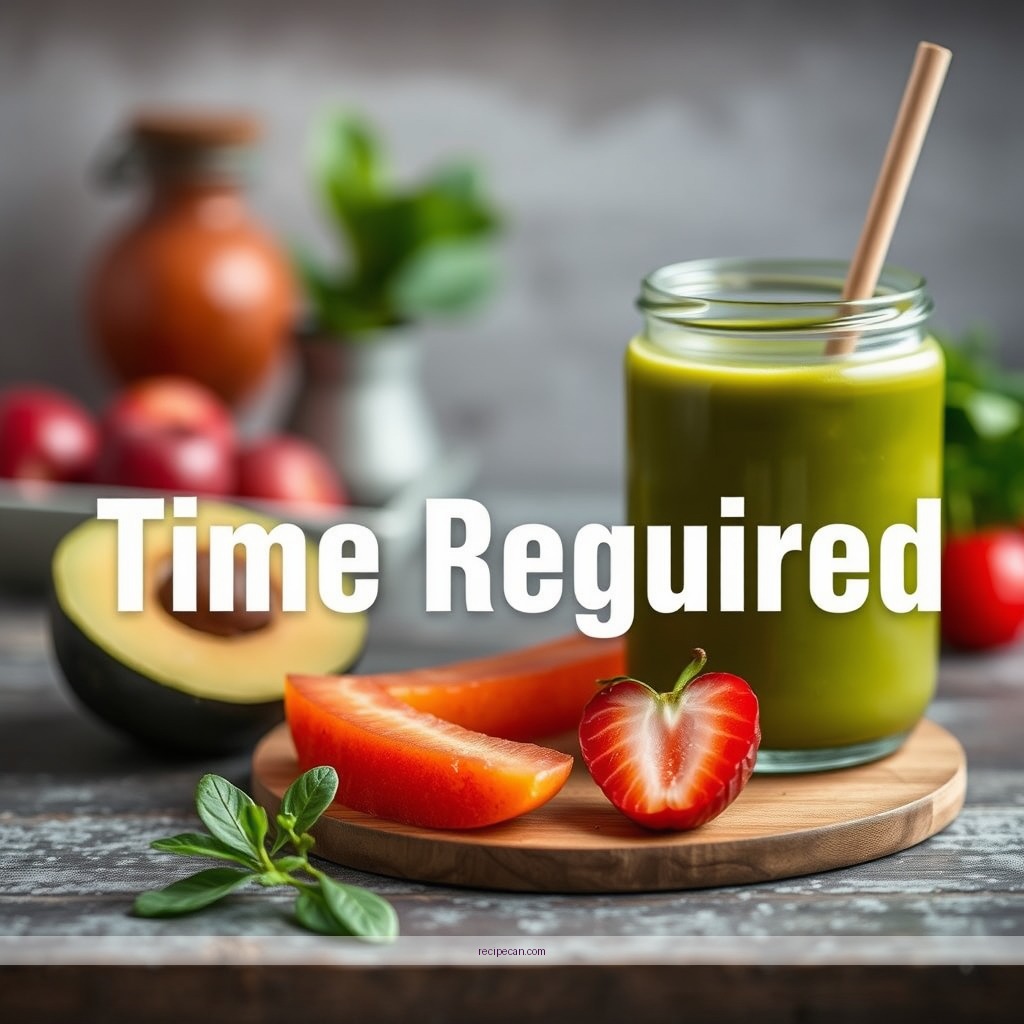 Time Required - juice diet recipes