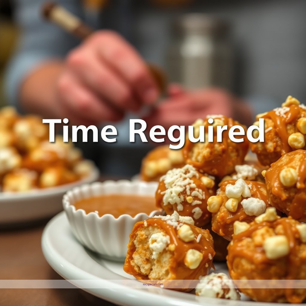 Time Required - popcorn caramel balls recipe
