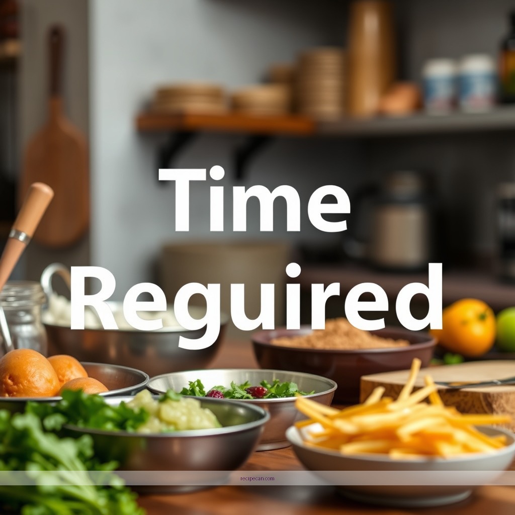 Time Required - juicer pulp recipes