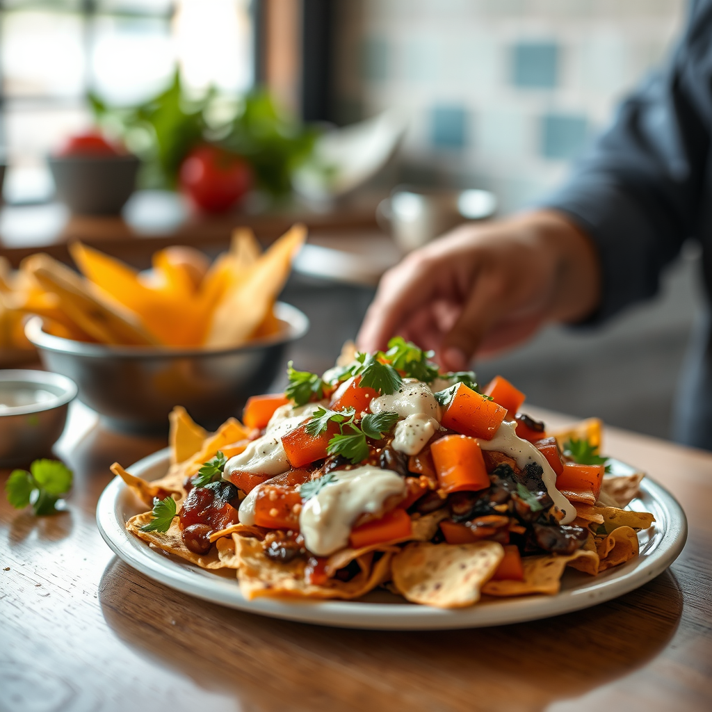 Time Required - meatless nachos recipe